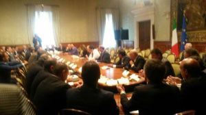 FOTO INCONTRO CON RENZI