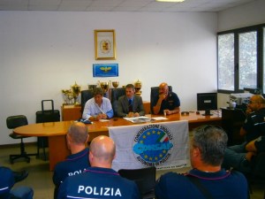 Reparto Prevenzione Crimine Lazio - Assemblea CONSAP del 4 settembre 2015. Gianluca Guerrisi, Massimo Vannoni e Andrea De Meo