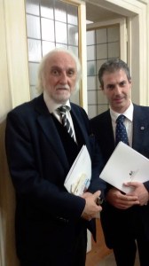 Guerrisi e il Magnifico Rettore Università Telematica Pegaso Prof. Alessandro Bianchi