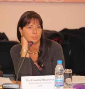 dott.ssa Daniela Stradiotto, Direttore del Servizio di Polizia Scientifica