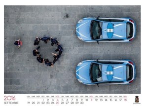 Calendario Polizia di Stato 2016 realizzato da Massimo Sestini