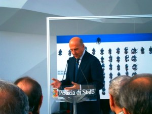 Calendario Polizia di Stato 2016 - Presentazione, intervento del Capo della Polizia, Pref. Alessandro Pansa