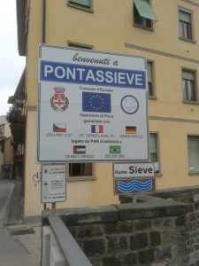 Manifestazione a Pontassieve della CONSAP Manifestazione a Pontassieve della CONSAP