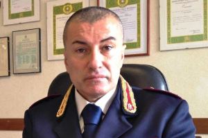 Il Comandante del I° Reparto Mobile di Roma, Dr. ClaudioMastromattei