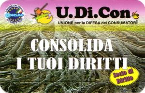 TESSERA U.DI.CON. - CONSAP ROMA