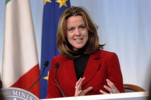 Ministro Lorenzin che ha firmato il Decreto