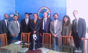 Incontro con lo Studio Legale De Iure. Da sinistra Avv. Mantovani, Avv. Pittella, Avv. Palamenghi, il Presidente Nazionale della CONSAP Mauro Pantano, il Segretario Generale Nazionale CONSAP Giorgio Innocenzi, Avv. Poli, Avv. Guerrisi e Avv. Crescenzi