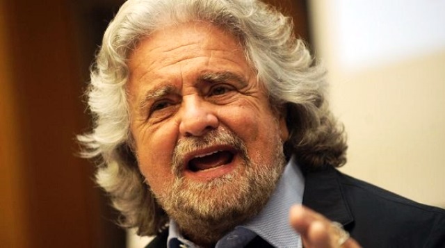 Beppe Grillo, leader del Movimento 5 Stelle