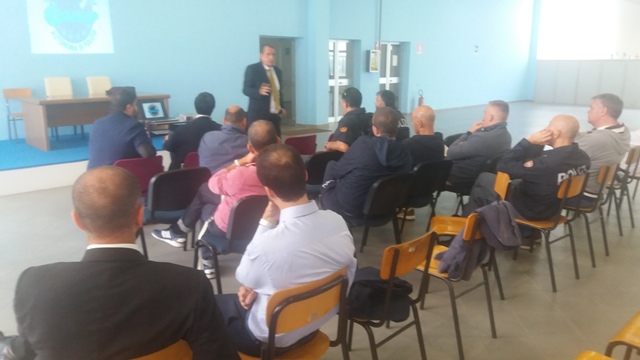 Le fasi dell'assemblea sindacale CONSAP al I° Reparto Mobile di Roma