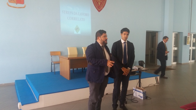 Le fasi dell'assemblea sindacale CONSAP al I° Reparto Mobile di Roma