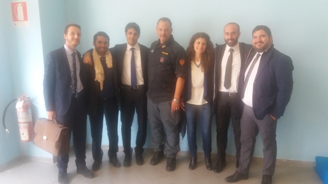 Le fasi dell'assemblea sindacale CONSAP al I° Reparto Mobile di Roma