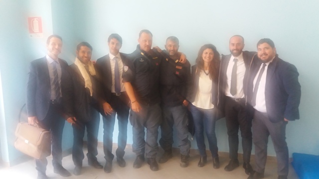 Le fasi dell'assemblea sindacale CONSAP al I° Reparto Mobile di Roma