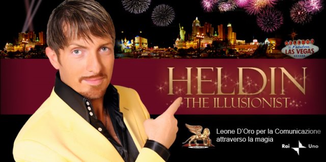 Il Mago Heldin presente il 20 Ottobre a Oasi Halloween