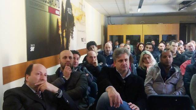 Assemblea sindacale CONSAP presso la Questura di Roma