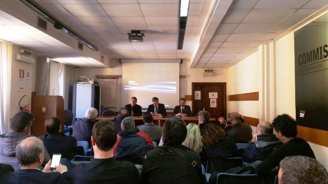 Assemblea sindacale CONSAP presso la Questura di Roma