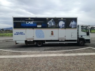 I laboratori mobili della Polizia Scientifica recuperati grazie alla segnalazione della CONSAP