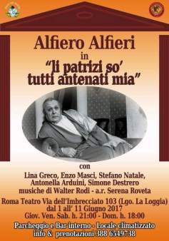 Convenzioni CONSAP , Alfiero Alfieri in " li patrizi sò tutti antenati mia"