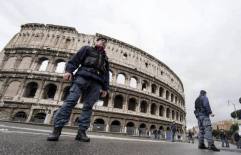 Controlli e vigilanza di sicurezza al Colosseo