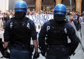 Reparto Mobile di ROMA in attività di servizio