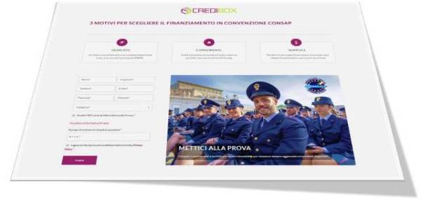 Clicca sull'immagine qui sotto per accedere alla pagina riservata alla CONSAP