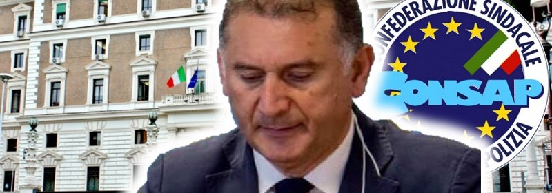 Cesario BORTONE - Segretario Generale Nazionale Sindacato Polizia CONSAP