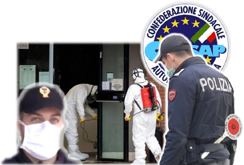 Sanificazione Uffici di Polizia di Stato - COVID 19