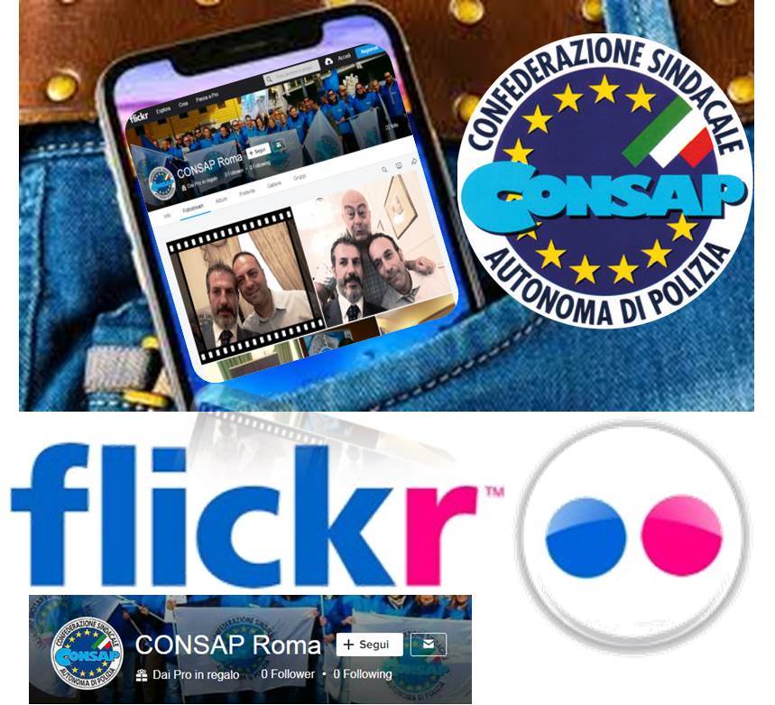 Seguici su FLICKR - CONSAP Roma