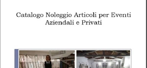Catalogo Top Eventi 2020 - Noleggio