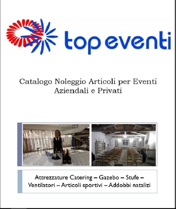 Catalogo Top Eventi 2020 - Noleggio
