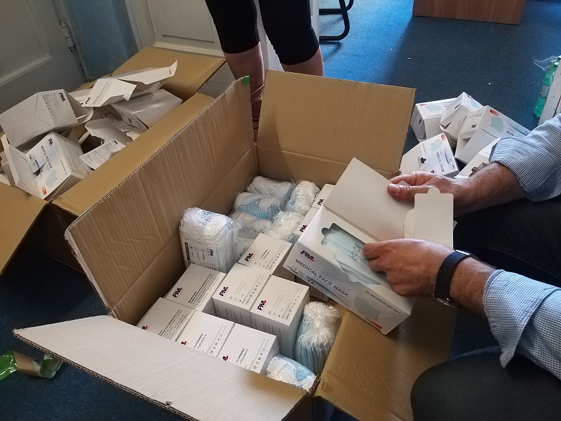 Mascherine di Protezione Omaggio per i poliziotti della CONSAP