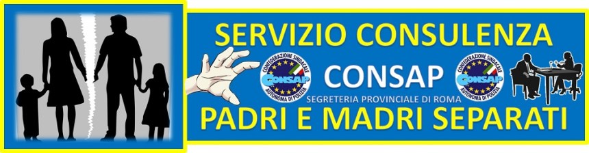 Servizio Consulenza CONSAP Padri e Madri Separati