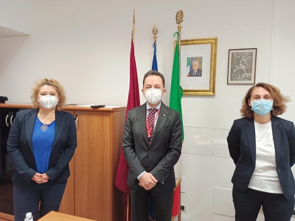 Fiumicino: 5^ Zona Polizia di Frontiera – Lazio – Umbria – Sardegna, la CONSAP incontra il neo Dirigente dr Giovanni BUSACCA