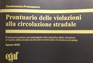 Prontuario delle violazioni alla circolazione stradale - EGAF