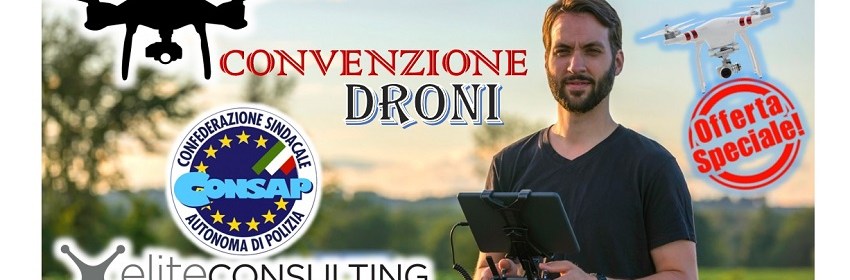 Convenzione DRONI - CONSAP ROMA