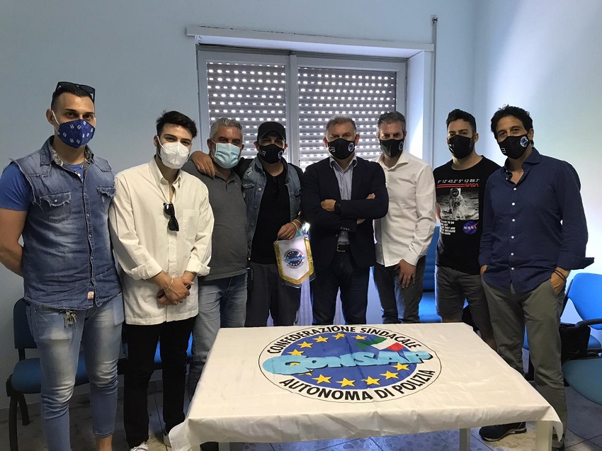 Commissariato di P.S. MONTEVERDE. Assemblea Sindacale CONSAP