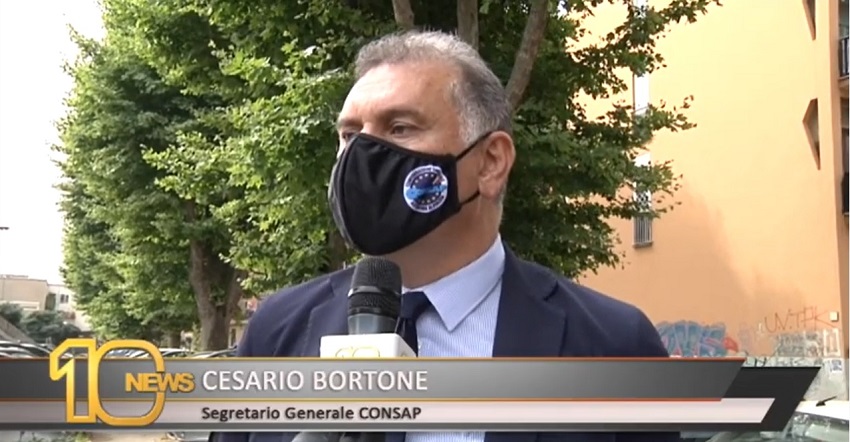 UTILIZZO DEL TASER PER GLI OPERATORI DI POLIZIA. INTERVISTA A CESARIO BORTONE - CANALE 10