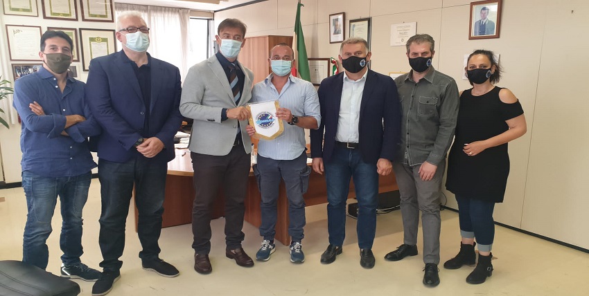 Commissariato di P.S. San Basilio incontro con il Dirigente dott. Eugenio FERRARO