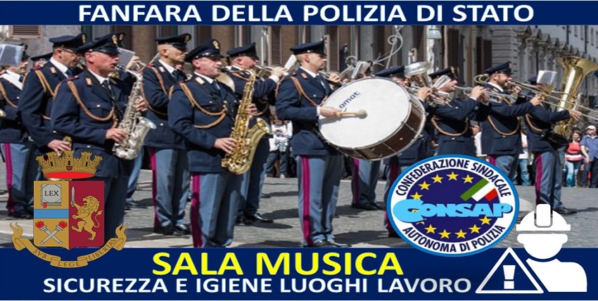 Fanfara della Polizia di Stato - Nota Sindacato CONSAP
