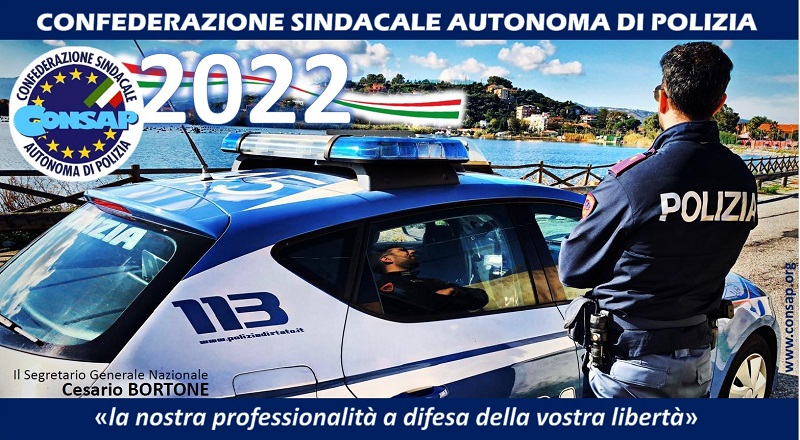 Tessera CONSAP 2022 - Confederazione Sindacale Autonoma di Polizia