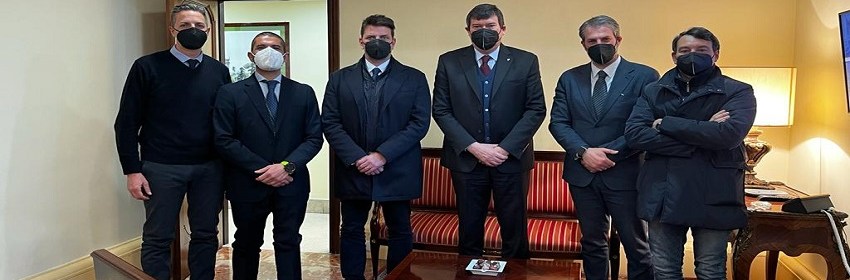 CONSAP - Incontro con il Direttore Polizia Palazzo Chigi dr Filippo Santarelli