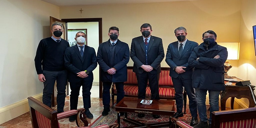 CONSAP - Incontro con il Direttore Polizia Palazzo Chigi dr Filippo Santarelli