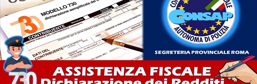 Assistenza Fiscale 730 - CONSAP Roma 2022