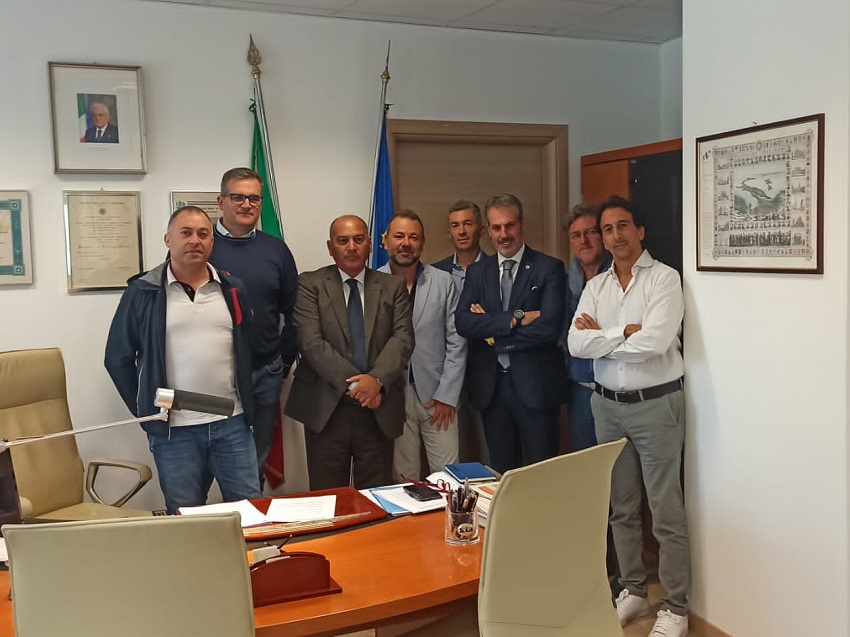 Incontro Questore L'Aquila dr Enrico De Simone - 2022 - Sindacato Polizia CONSAP