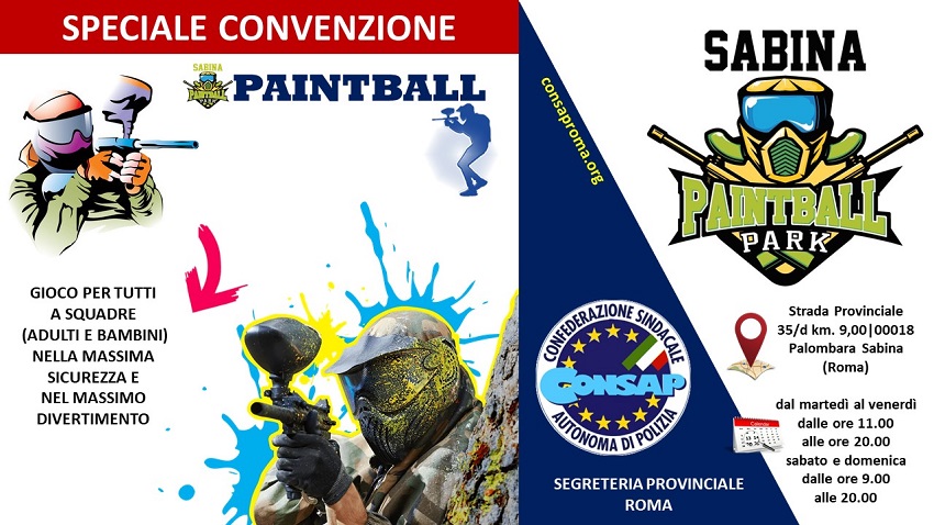 SABINA PARK PAINTBALL