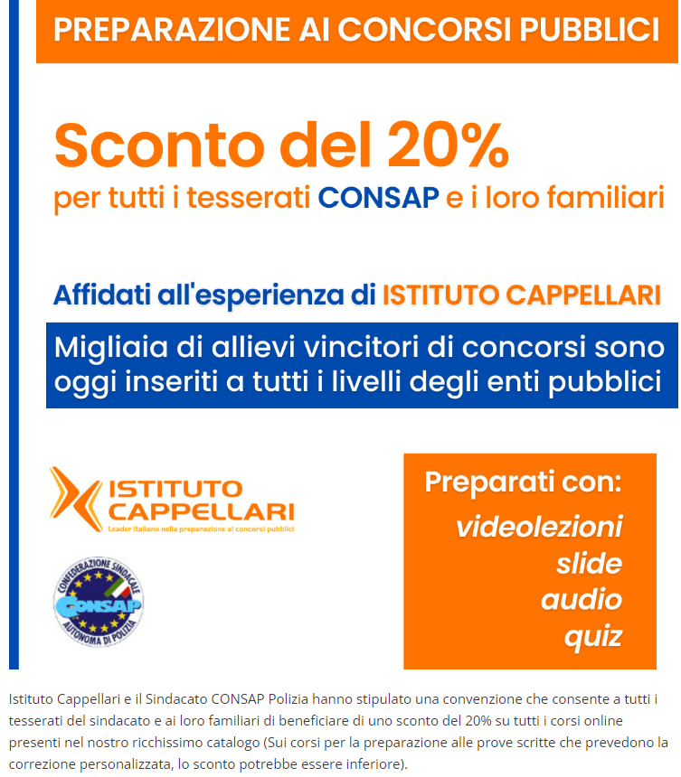 ISTITUTO CAPPELLARI CENTRO DI FORMAZIONE PROFESSIONALE