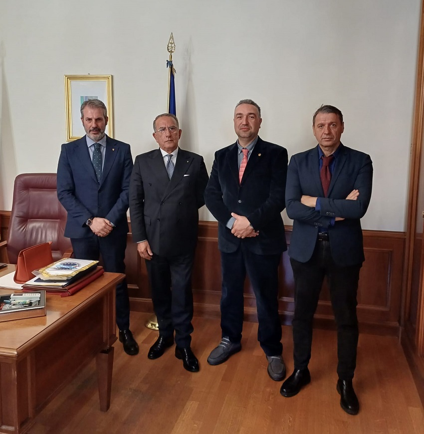 Incontro dr Antonino MESSINEO - CONSAP Sindacato Polizia - ROMA
