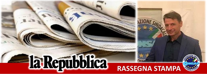 RASSEGNA STAMPA CONSAP ROMA - Claudio PICANO su Repubblica