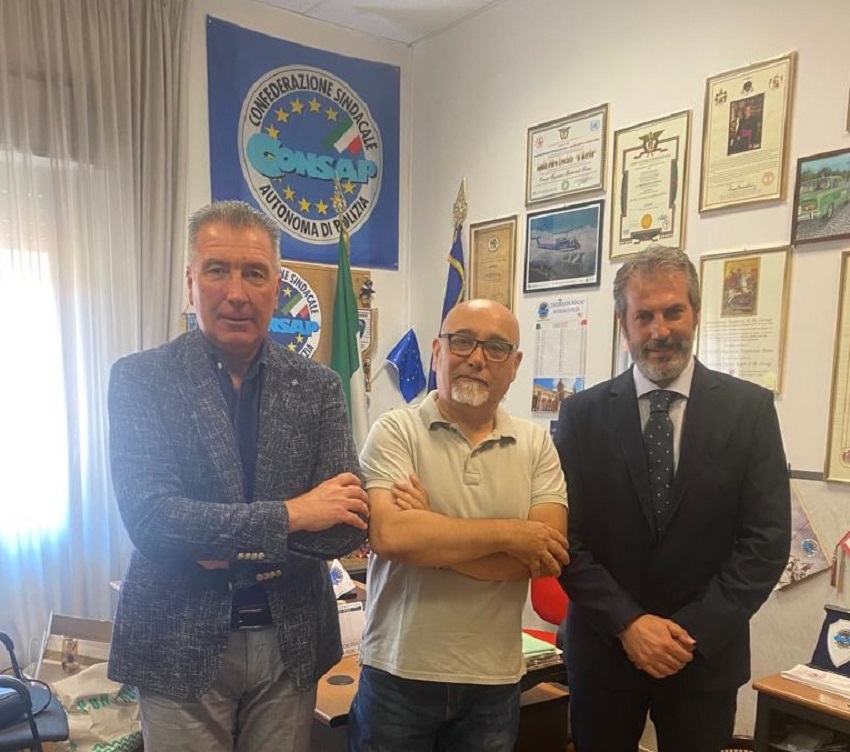 SPORTELLO PENSIONATI CONSAP ROMA - FABIO MISIROCCHI - CONSAP SINDACATO DI POLIZIA