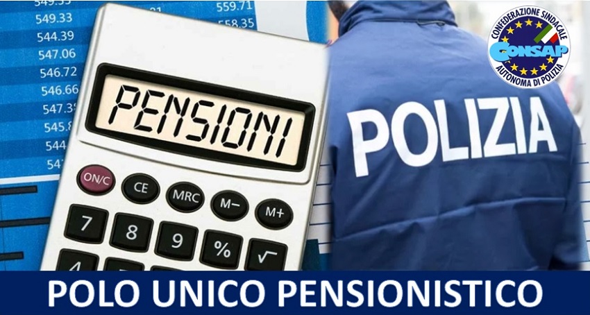 POLO UNICO PENSIONISTICO - CONSAP ROMA NEWS