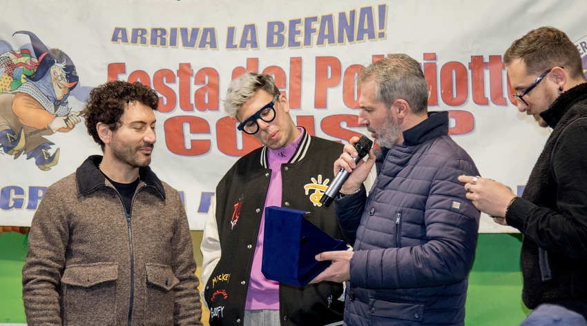 Gianni TESTA GIOVANNI SEGRETI BRUNO - Befana del Poliziotto - CONSAP 2024 -